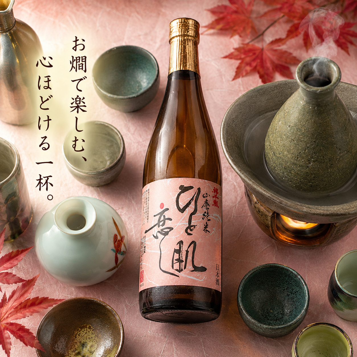 福千歳】ひと肌恋し 720ml – 山廃の日本酒蔵「福千歳」田嶋酒造株式会社
