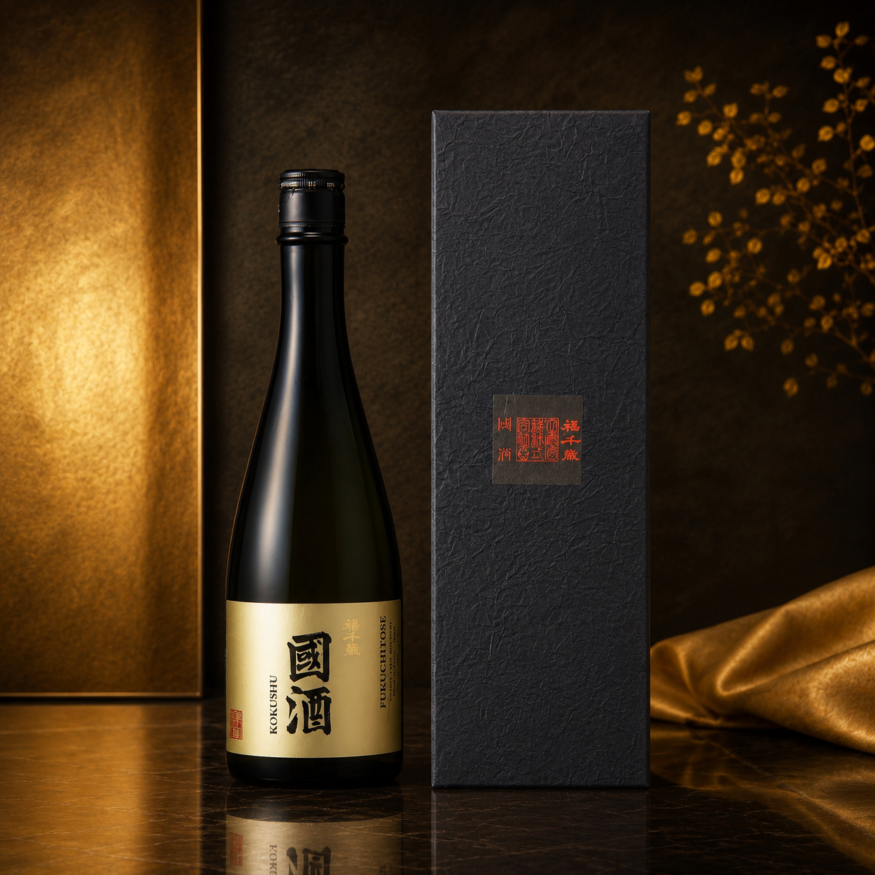 福千歳】國酒 720ml（箱入り）越前和紙【限定】 – 山廃の日本酒蔵「福
