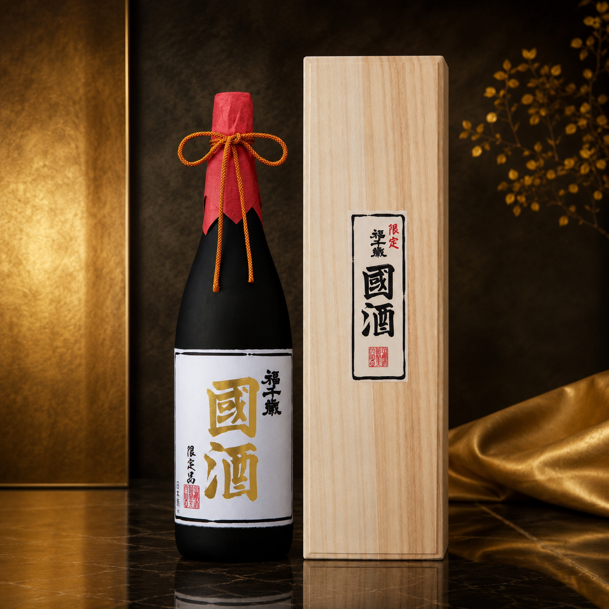 福千歳】國酒 1.8L（木箱入り） – 山廃の日本酒蔵「福千歳」田嶋酒造