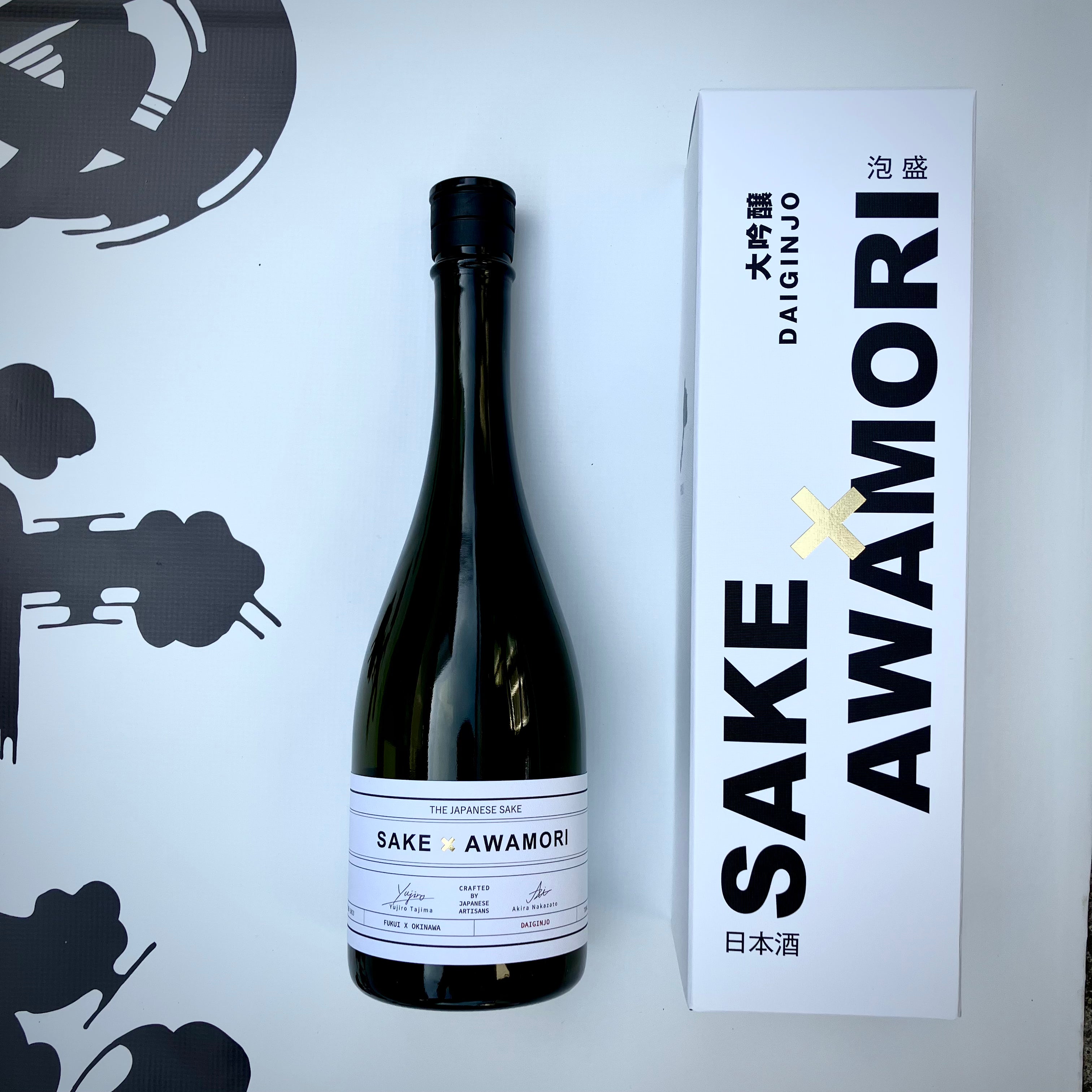 SAKE × AWAMORI 大吟醸 2024 vintage】 (FUKUI限定ボトル)720ml SAKE × AWAMORI 大吟醸 2024 vintage】 (FUKUI限定ボトル)720ml
