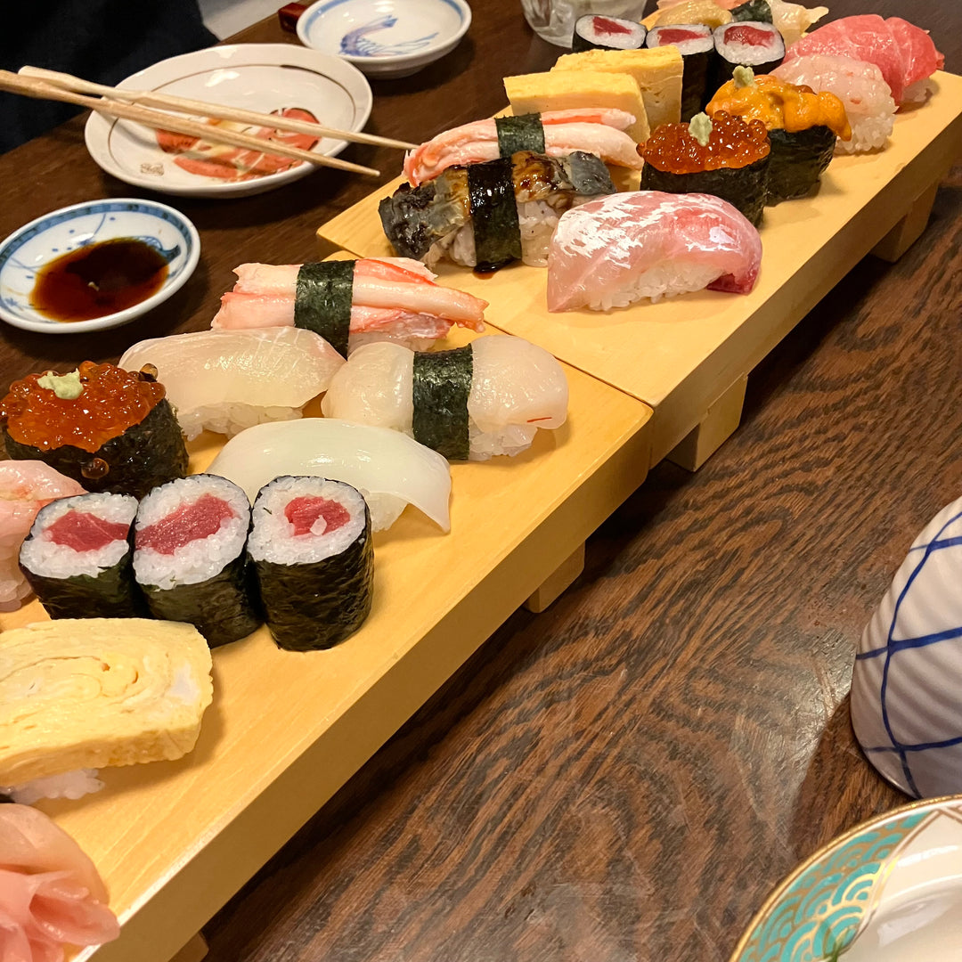 おじいちゃん思い出のお寿司屋に。