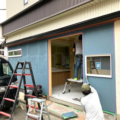 店舗改装・・進んでいます！