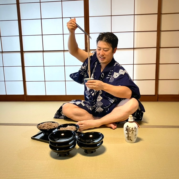 （新商品）蕎麦冷酒の男の人をやってみた！笑（番外編）