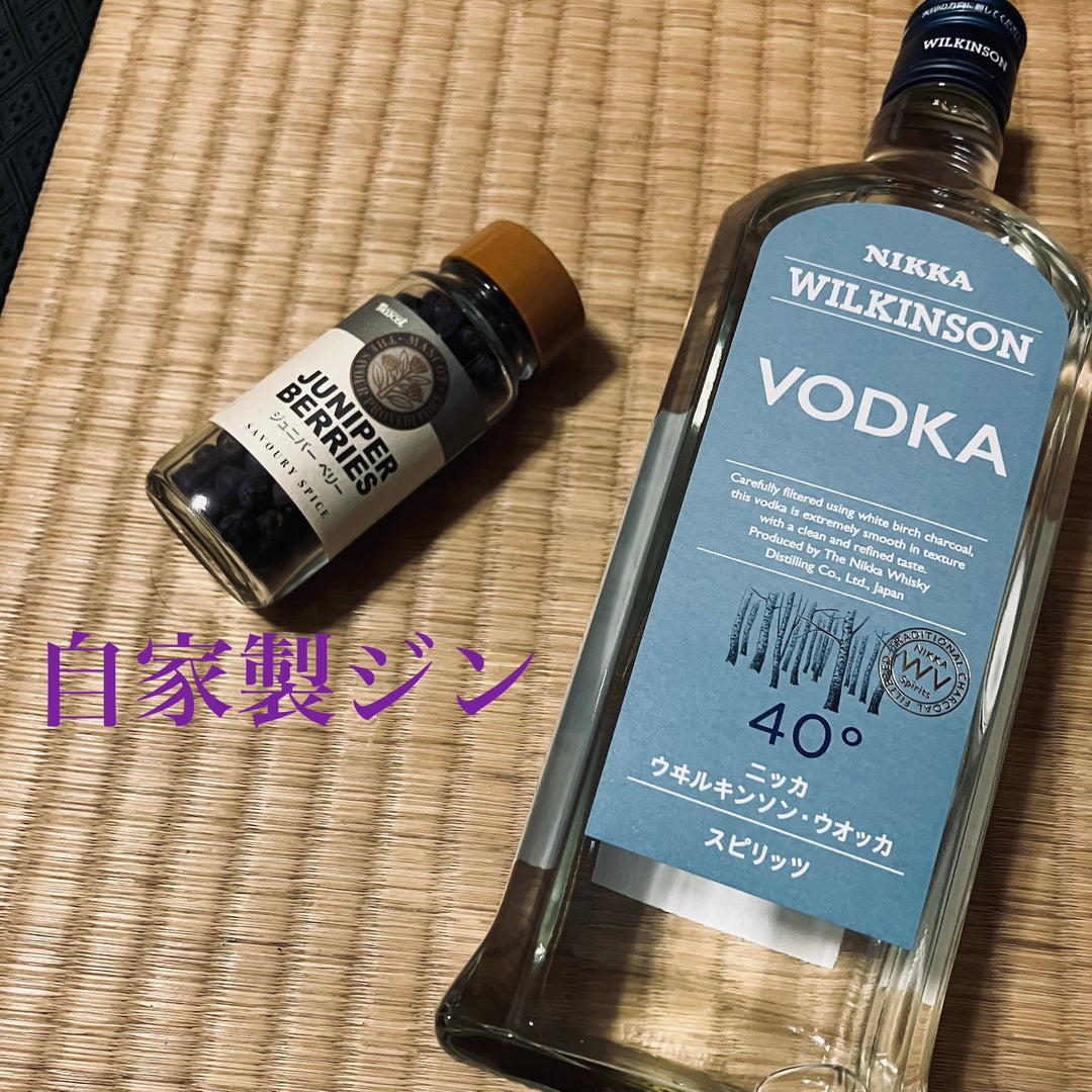 自家製ジン作り。
