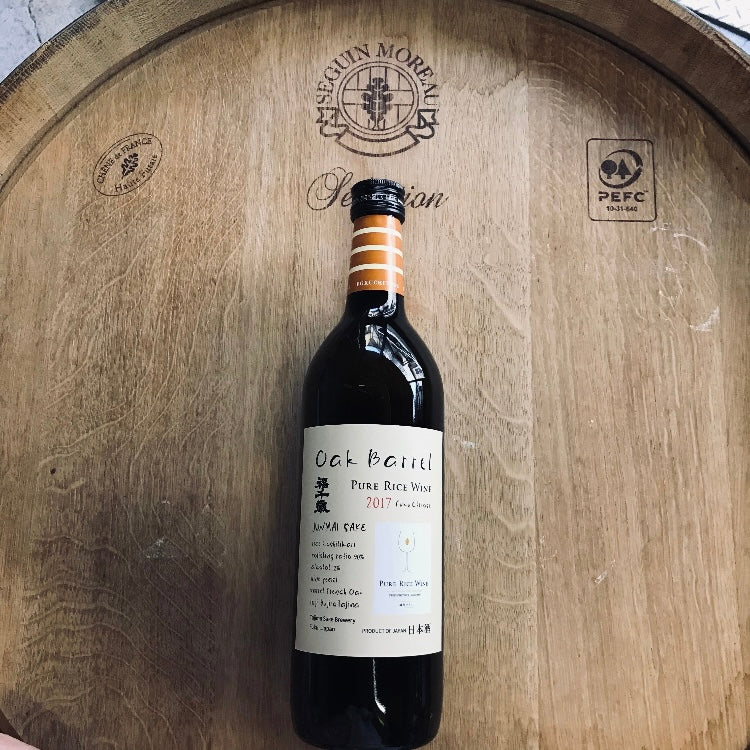 【Oak Barrel × PURE RICE WINE】熟成中のお知らせ（欠品）