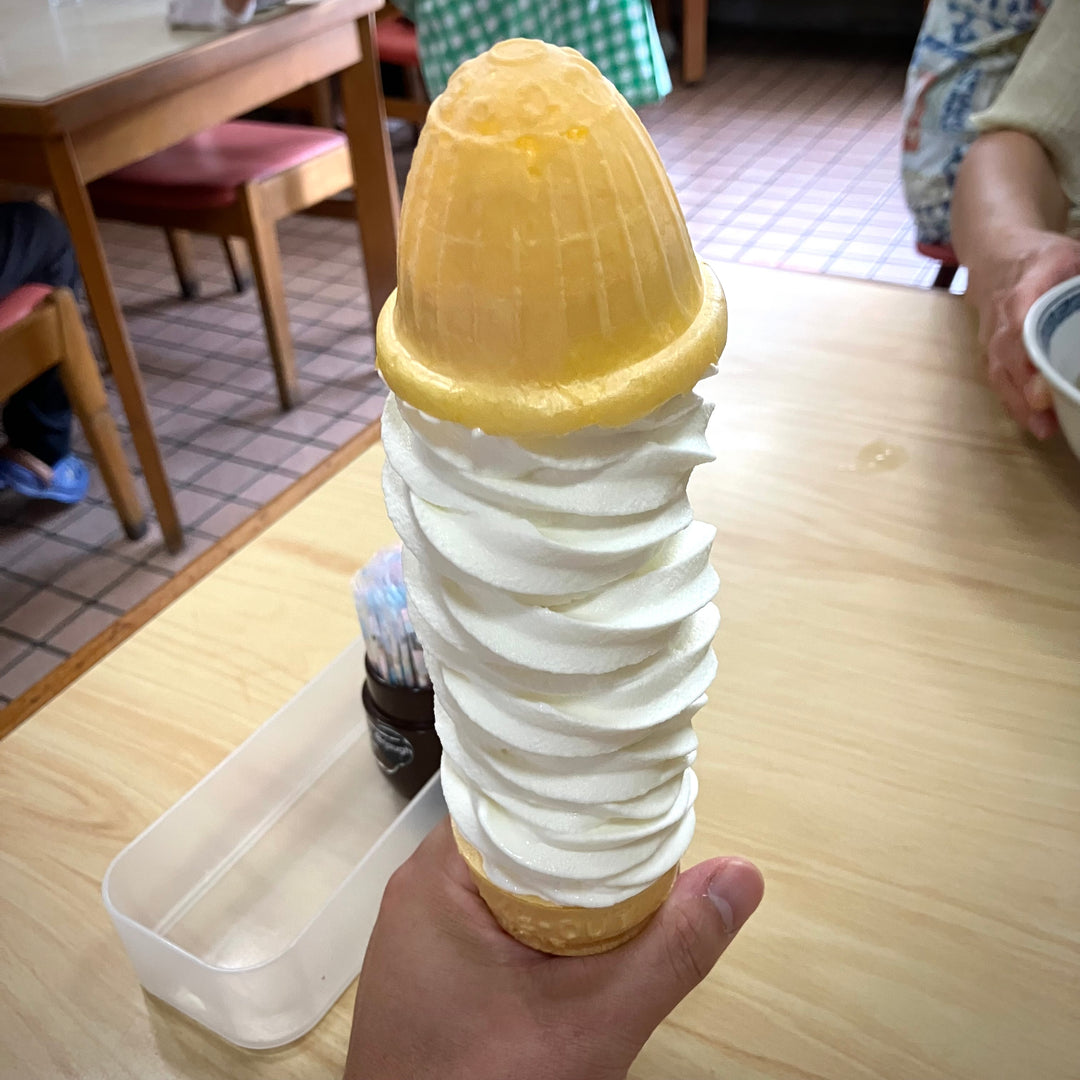 あの中華そば、ソフトクリーム、食べてきました！
