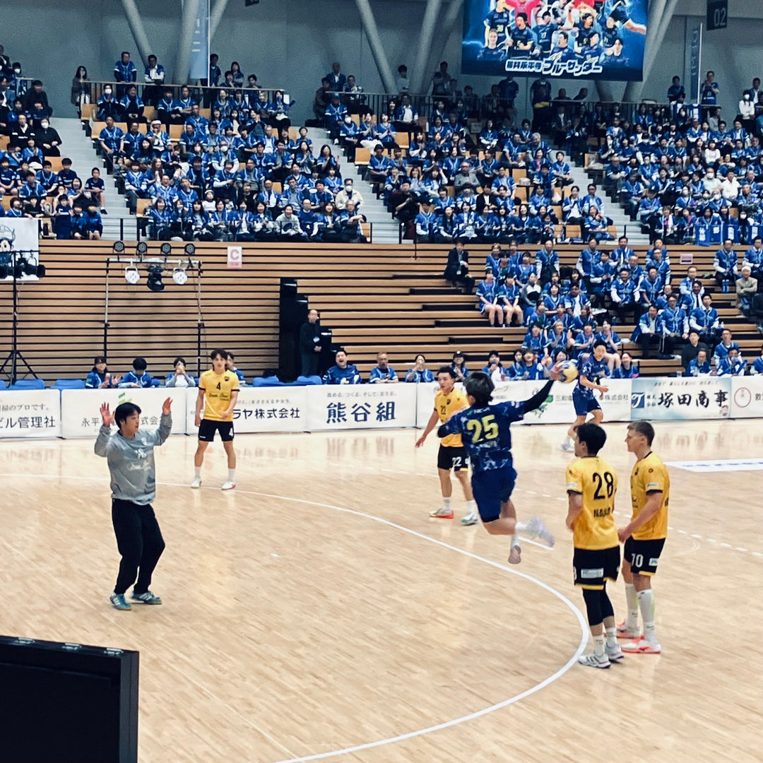 ハンドボール開幕戦にも！