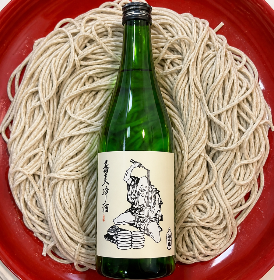 蕎麦冷酒 【アートラベル】1800ml – 山廃の日本酒蔵「福千歳」田嶋酒造