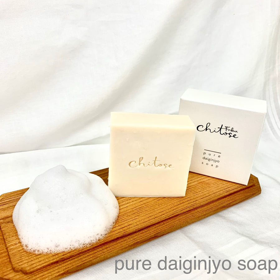 福千歳】Pure daiginjyo soap 90g – 山廃の日本酒蔵「福千歳」田嶋酒造