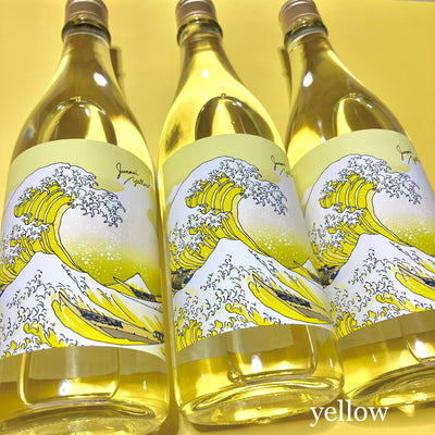 JUNMAI YELLOW 【葛飾北斎アートラベル】 720ml （生酒）(NEW)