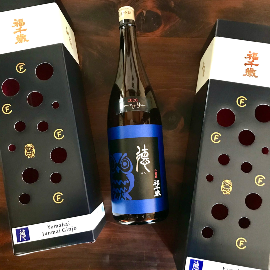 徳【山廃純米吟醸 】1800ml (ロングセラー)Deluxe Carton